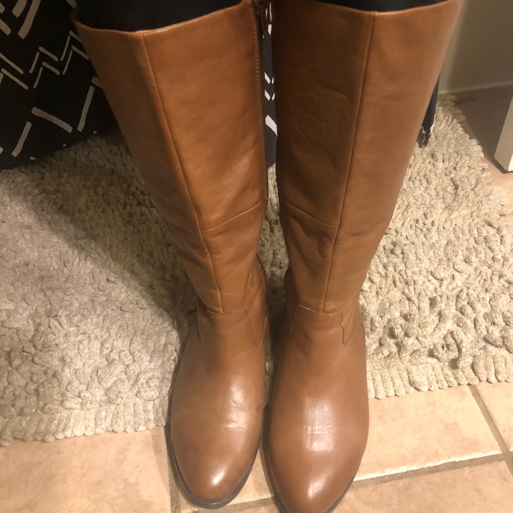 Aldo Keesha boots in cognac